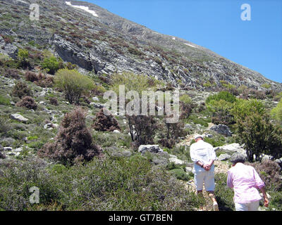 Grotte de Zeus, Mt. Ida, Crète, Grèce Banque D'Images