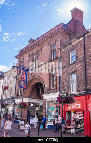 Marché de Victoria Hall, 1887-9 par Arthur Cawston et Joseph Graham, Market Place, Carlisle, Cumbria, Angleterre Banque D'Images