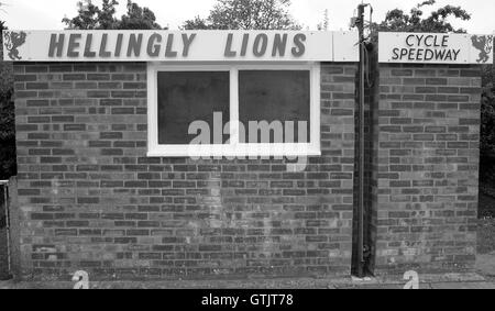 Hellingly Cycle Speedway, Lions Club, Sussex Eastbourne - 02/07/07 Banque D'Images