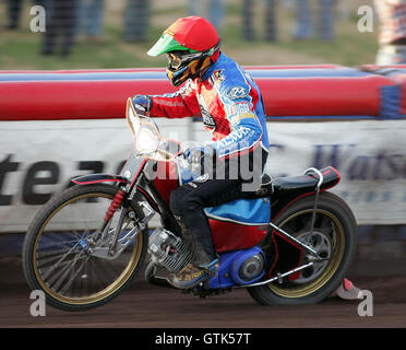 Kris Kasprzak de Lakeside - Lakeside Hammers vs Aigles Eastbourne - Ligue élite Speedway à Arena Essex - 15/06/07 Banque D'Images