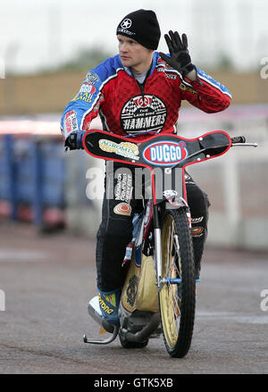 Kris Kasprzak de Lakeside - Lakeside Hammers contre Wolverhampton Wolves - Ligue élite à 'A' Arena Essex - 11/05/07 - Les images utilisées seront facturées au taux standard Banque D'Images