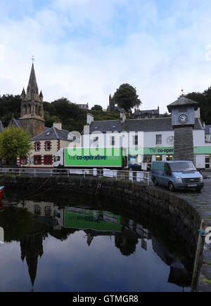 Front de Tobermory isle of mull Ecosse 30 septembre 2016 Banque D'Images