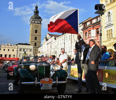 La Bohême du Sud 2016 Clasic rallye de voitures anciennes Banque D'Images