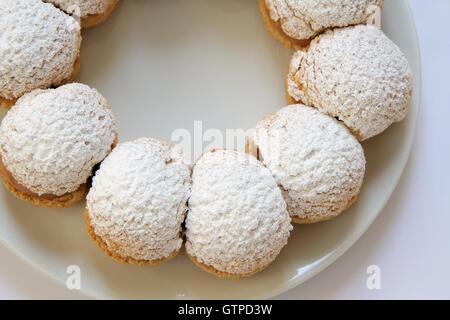 Paris Brest la pâtisserie française Banque D'Images