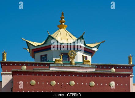 Temple bouddhiste dans le Verhne-Beryozovsky ville Oulan-oude Datsan. République bouriate. La Russie. Banque D'Images