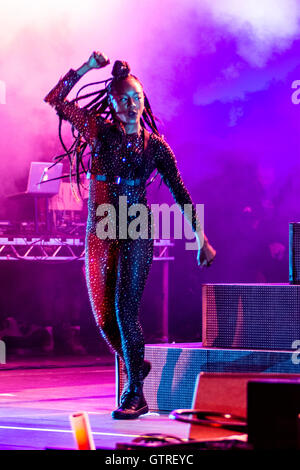 Major Lazer au Bestival Robin Hill Country Park Isle of Wight Uk 09-09-16 Banque D'Images