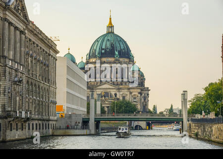 La Cathédrale de Berlin appelé Berliner Dom Banque D'Images