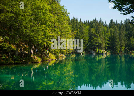 Laghi di Fusine / Fusine / Belopeska lacs jezera, Italie Banque D'Images