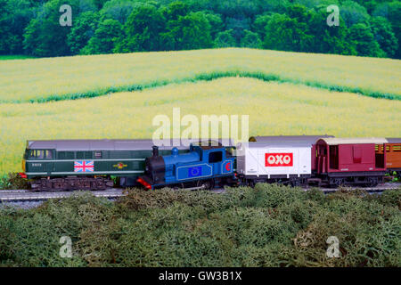 L'assiette au beurre de l'ue de l'Union européenne photo concept brexit suivantes Banque D'Images