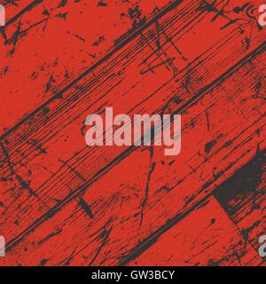 Planches en bois en difficulté Illustration de Vecteur