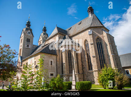 Maria Saal (église Sveta Gospa), Klagenfurt, Autriche Banque D'Images