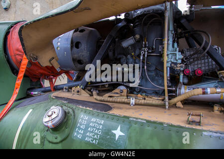 Southport, Royaume-Uni. Sep 11, 2016. Hélicoptère Gazelle à moteur à turbine à gaz Crédit : Philip Kieran/Alamy Live News Banque D'Images