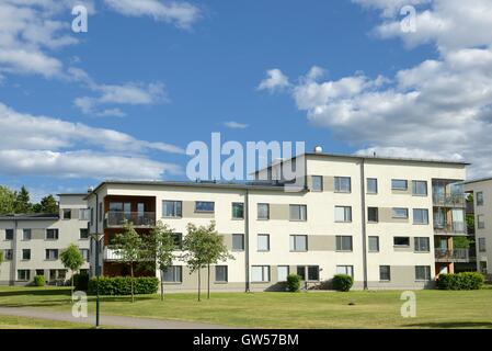 Bloc appartement suédois Banque D'Images