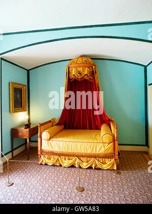 La princesse Elizabeth dans la chambre du palais royal de Kew - Jardin botanique de Kew, Angleterre Banque D'Images