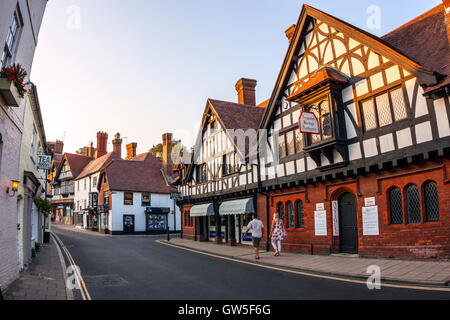 High Street, Arundel, Sussex de l'Ouest Banque D'Images