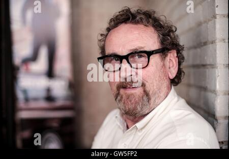 Colm Meaney présent à l'entretien sur le prochain film, le voyage, pendant le Festival International du Film de Toronto 2016, à Toronto, au Canada. Banque D'Images