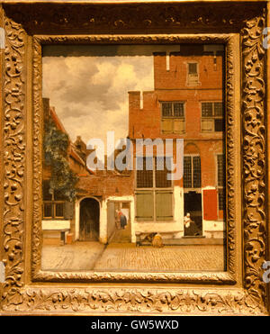 'La petite rue' 'vue de maisons de delft' 1658 Johannes Vermeer