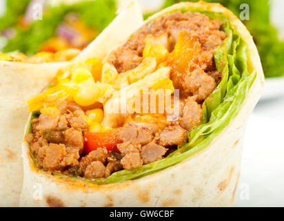 La viande et les légumes Banque D'Images