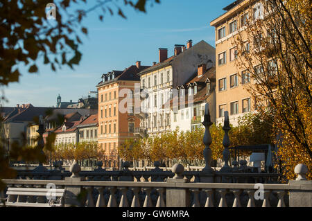 Ljubljana, Slovénie Banque D'Images