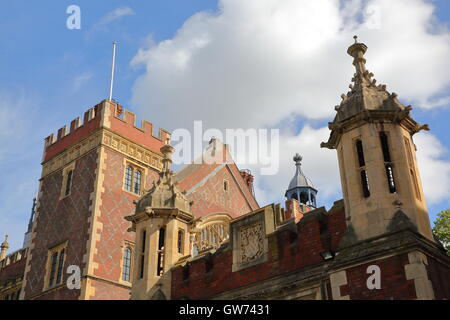 Lincoln's Inn : vue sur Grand Hall du Lincoln's Inn Fields, Londres, Grande-Bretagne Banque D'Images