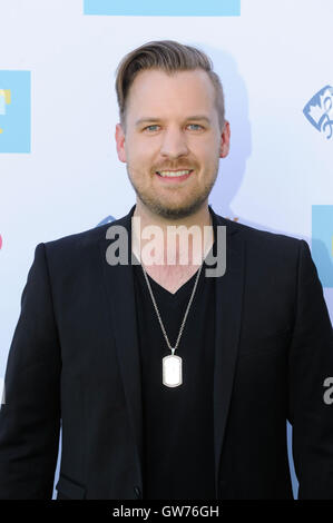 11 septembre, 2016. À London, au Canada. 2016 La Canadian Country Music Association Awards Tapis Vert l'arrivée à la John Labatt Centre. En photo, xx. Banque D'Images