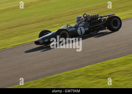 Chichester, UK, UK. Sep 11, 2016. Le Goodwood Revival vintage sports car course. © Mark Avery/ZUMA/Alamy Fil Live News Banque D'Images