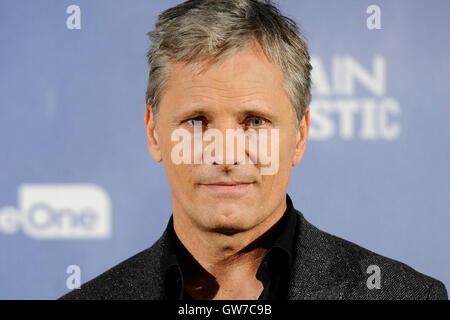 Madrid, Espagne. 12 Sep, 2016. Viggo Mortensen acteur participant à "capitaine" fantastique photocall à Madrid. 12/09/2016 Credit : Gtres más información en ligne Comuniación,S.L./Alamy Live News Banque D'Images