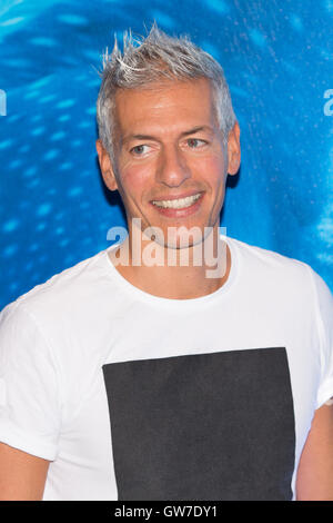 Rome, Italie, le 12 septembre 2016. l'acteur italien Giovanni Vernia, à l'aperçu du film 'Trouver Dory' ay Audotorium Conciliazione, crédits : Luigi de Pompeis/Alamy live news Banque D'Images