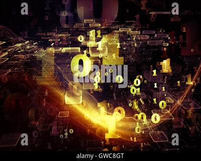 Chemin de Fractal Realms Banque D'Images