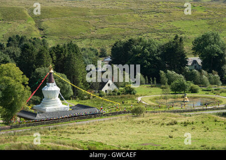 Kagyu Samye Ling Monastery. Eskdalemuir, Langholm, Dumfries, Ecosse Banque D'Images