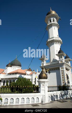 La mosquée de Kapitan Keling à George Town, Penang, Malaisie. Banque D'Images