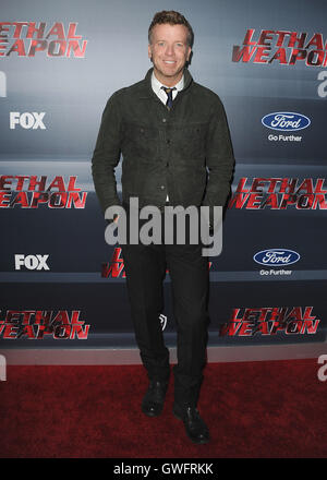 Los Angeles, USA. 12 Septembre, 2016. McG à l'examen préalable et premiere partie de Fox's 'Arme fatale' à Neuehouse le 12 septembre 2016 à Los Angeles, Californie. Credit : MediaPunch Inc/Alamy Live News Banque D'Images