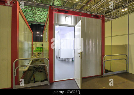 Rio de Janeiro, Brésil. 13 Sep, 2016. Vue générale de Powerlifting : au Riocentro - Pavillon 2 au cours de la Rio 2016 Jeux paralympiques à Rio de Janeiro, Brésil . © AFLO SPORT/Alamy Live News Banque D'Images