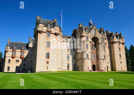 Fyvie Castle près de Turriff dans Aberdeenshire, Ecosse, région de Grampian Banque D'Images