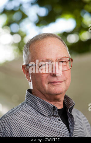 György Spiró, le dramaturge, romancier et essayiste, à l'Edinburgh International Book Festival. Edimbourg, Ecosse. 29 août 2016 Banque D'Images