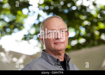 György Spiró, le dramaturge, romancier et essayiste, à l'Edinburgh International Book Festival. Edimbourg, Ecosse. 29 août 2016 Banque D'Images