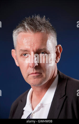 David F. Ross, l'architecte écossais par jour, et un commentateur des médias sociaux et auteur, à l'Edinburgh International Book Festival. Edimbourg, Ecosse. 29 août 2016 Banque D'Images