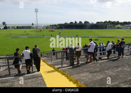 Swansea, Pays de Galles, Royaume-Uni. Alamy Stock. Le St Helen's terrain de Swansea. Utilisé pour le rugby et pour les jeux de cricket Glamorgan Swansea duri Banque D'Images