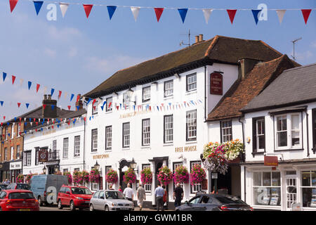 Le Catherine roue, un hôtel et Pub Wetherspoon in Henley-on-Thames Banque D'Images