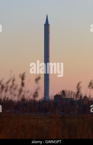 Bremer Fallturm, tube de descente de la gravité de la tour et de l'espace de recherche, Université de Brême, Brême, Allemagne Banque D'Images