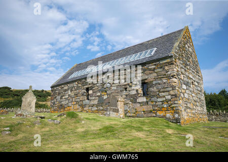 12e siècle Keills Chapel of St Charmaig Banque D'Images