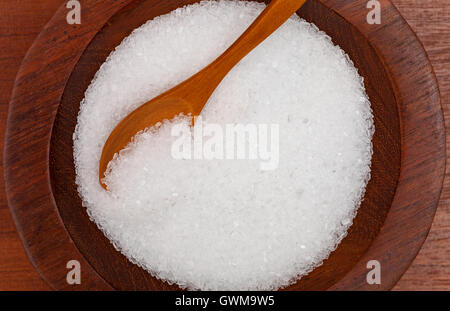 Le sulfate de magnésium, également connu sous le nom de sel d'Epsom ou de sels d'Epsom. Banque D'Images