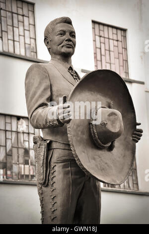 Plaza Garibaldi mariachi Mexico City, Mexique. Banque D'Images