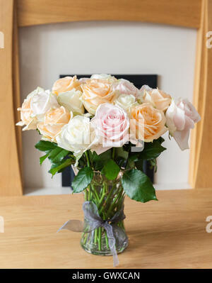 Flower close up shot d'en haut Banque D'Images