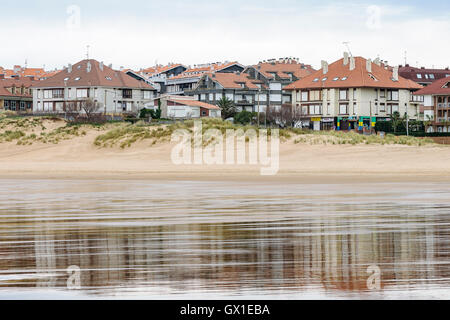 Plage de Ris, Cantabria, Spain, Europe Banque D'Images