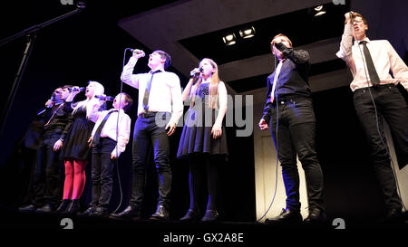 Une fabuleuse après-midi musical pour célébrer 30 ans de ChildLine au Arts Theatre avec : Facebook gagnant où : London, Royaume-Uni Quand : 12 Oct 2016 Banque D'Images