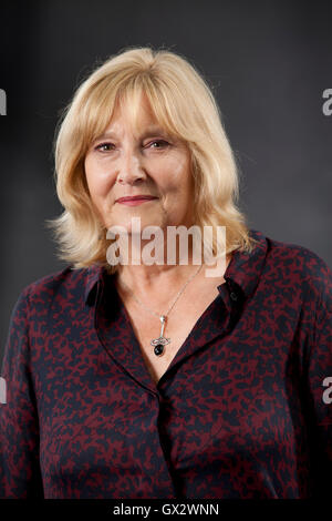 Helen Rappaport, est un historien britannique, auteur et ex-actrice, à l'Edinburgh International Book Festival. Edimbourg, Ecosse. 23 août 2016 Banque D'Images