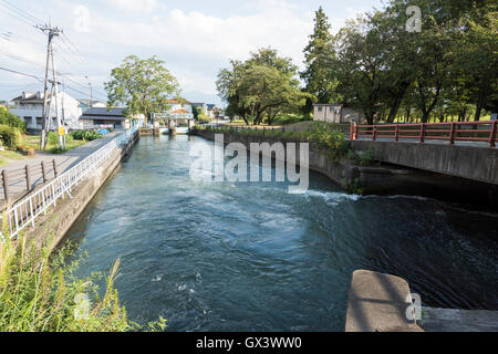 Shingen Tsutsumi Park, Kai City, préfecture de Yamanashi, Japon Banque D'Images