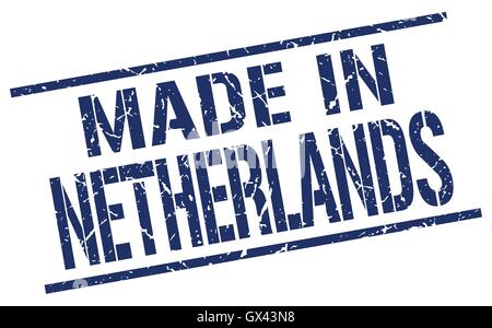 Faites en Pays-bas stamp Illustration de Vecteur