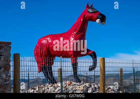 Cold War Horse Memorial Banque D'Images